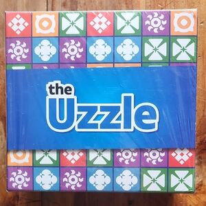 The Uzzle Colorful Kids Puzzle Game - Multicolor Pattern Tiles